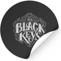 Autocollant Black Keys Reverse White - The Black Keys — Autocollants et stickers