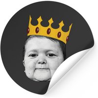 Hasbulla Magomedov Crown Mini Khabib Meme Sticker — Stickers & Decals