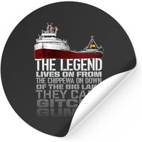 Autocollant Edmund Fitzgerald - La légende se poursuit