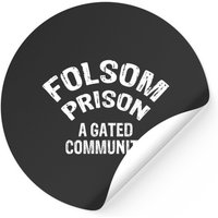 Folsom State Prison - Autocollant Communautaire Sécurisé — Autocollants et stickers