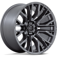 Fuel D848 Rebar Matte Gunmetal Wheels - 20x10 - 8x170 Bolt Pattern — Wheels & Rims