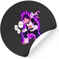 Ultra Ego Vegeta Sticker - Square Style Design — Stickers & Decals