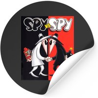 Spy Vs Spy Sticker for Black Theme — Stickers & Decals