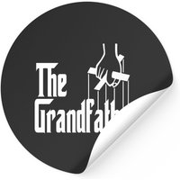 Autocollant Le Grand-père - Design Carré Classique