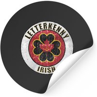 Letterkenny Irish Sticker - Classic Square Style — Stickers & Decals