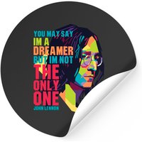 John Lennon Imagine Sticker