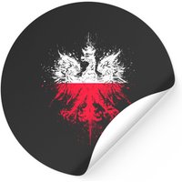 Polish Eagle Pride Flag Sticker