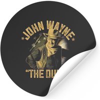 John Wayne The Duke Sticker - Classic Square Style