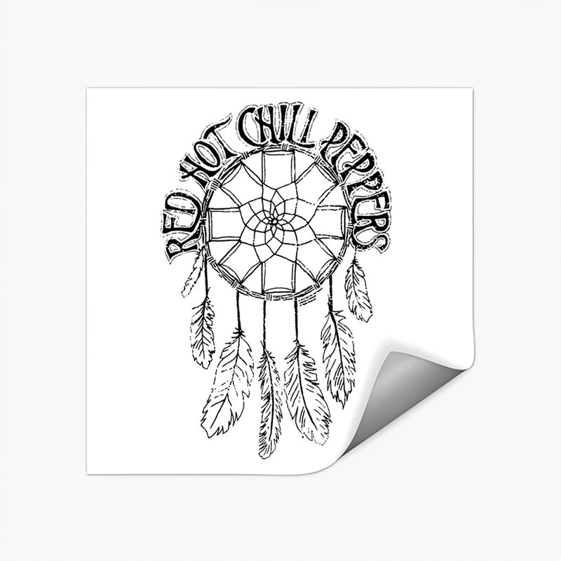 Red Hot Chili Peppers Dream Catcher Junior Sticker — Stickers & Decals
