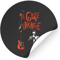 The Cure In Orange Sticker for Black Theme