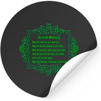 Irish Blessing Sticker for Black Theme — Stickers & Decals