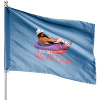 Hotter Than A Hoochie Coochie House Flags - Double-Sided Print