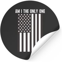 Am I The Only One Sticker - Classic Square Style — Stickers & Decals