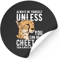 Autocollant Cheetah à Imprimé Animal — Autocollants et stickers