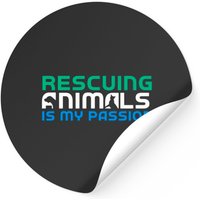 Animal Rescue Sticker for Animal Rescuers — Stickers & Decals
