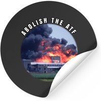 Abolish The Atf Sticker - Classic Square Style