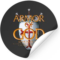 Armor Of God Ephesians Bible Verse Sticker — Stickers & Decals
