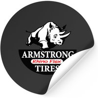 Autocollant Armstrong Tires pour Thème Noir — Autocollants et stickers