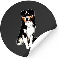 Australian Shepherd Sticker - Square Style — Stickers & Decals