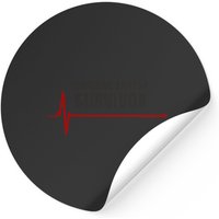 Autocollant Survivant d'Arrêt Cardiaque Soudain — Autocollants et stickers