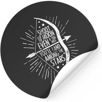 Bow Arrow Sticker for Black Theme