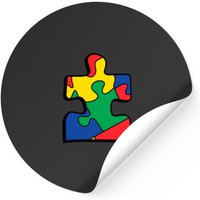 Autism Puzzle Piece Sticker