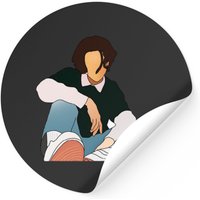Autocollant Humoristique Art de Conan Gray - Style Carré Classique — Autocollants et stickers