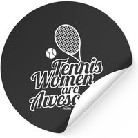 Autocollant de tennis pour femmes et filles Backhand — Autocollants et stickers