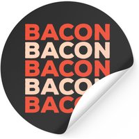 Autocollant Passionné de Bacon — Autocollants et stickers