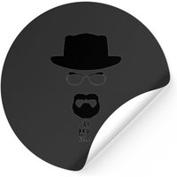 Autocollant carré Breaking Bad — Autocollants et stickers