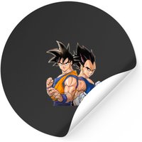 Autocollant Dragon Ball Z - Style carré classique — Autocollants et stickers
