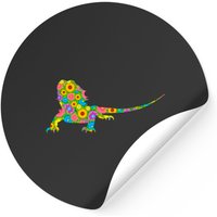 Autocollant pour passionnés de dragons barbus