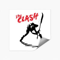 Autocollant The Clash - Style carré classique