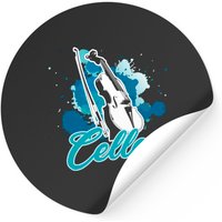 Autocollant de musique de violoncelle