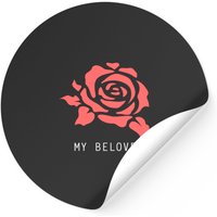 Mon Autocollant Prisé - Style Carré Classique — Autocollants et stickers