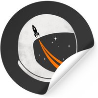 Autocollant Beyond Space pour thème noir — Autocollants et stickers