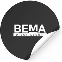 Bema Discipleship Plain Black Sticker - Bema — Stickers & Decals