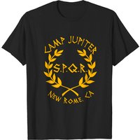 T-shirt Camp Jupiter Classique pour hommes en noir — T-shirts pour hommes