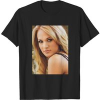 Carrie Underwood Classic T-Shirt for Men in Black — Mens T Shirts