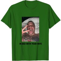T-shirt classique In Bed With Your Wife Pete Davidson pour hommes — T-shirts pour hommes