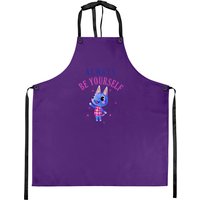 Animal Crossing Rosie Always Be Yourself Portrait Apron — Kitchen Aprons