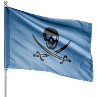 Jolly Roger House Flags - Double-Sided Outdoor Flags