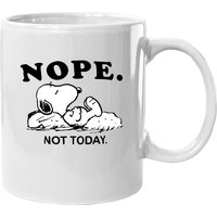 Snoopy Nope Not Today Mug