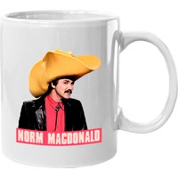 Norm Macdonald Ceramic Mug - Customizable and Dishwasher Safe