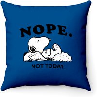 Snoopy Nope Not Today Throw Pillows for Cover Only — Decorative Cushions