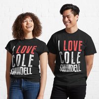 T-shirt classique Cole Swindell pour hommes