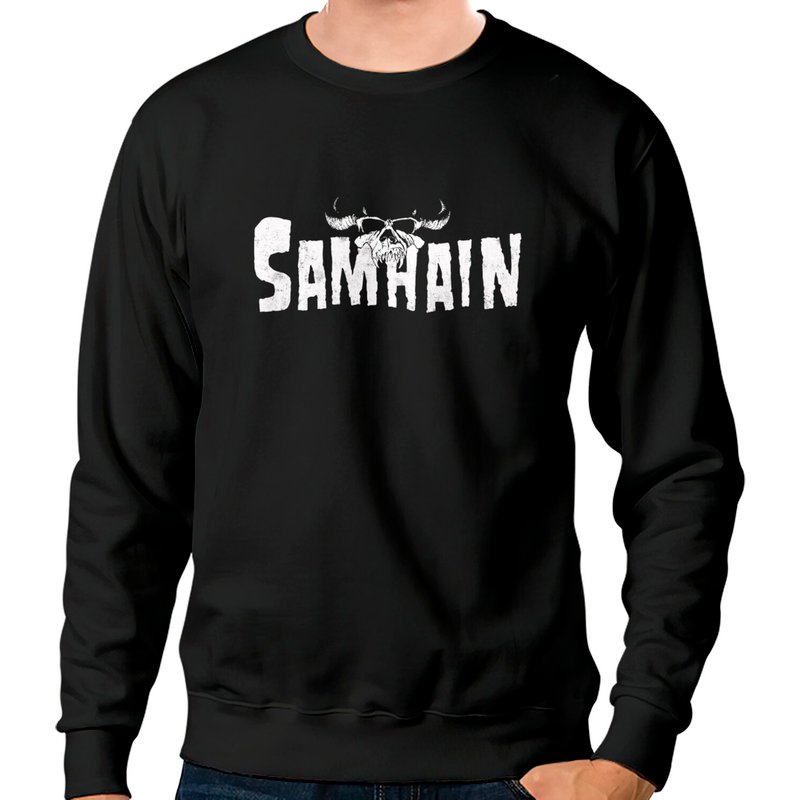 Sweat à col rond unisexe Samhain en mélange lourd — Sweats à capuche pour hommes