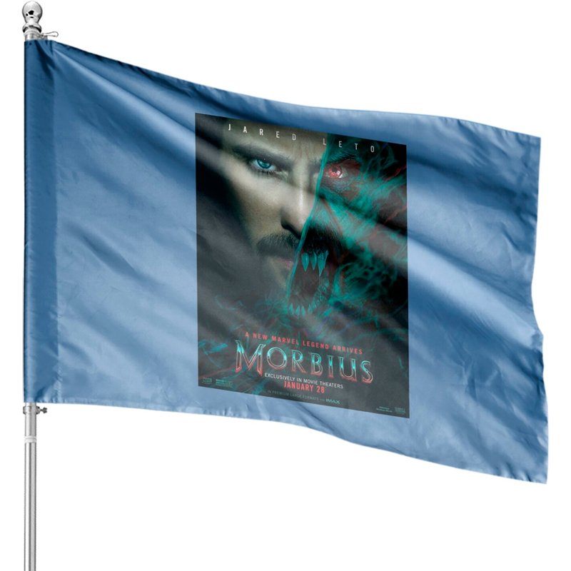 Morbius New Movie 2022 Classic House Flags — Decorative Flags