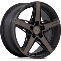 Niche M271 Teramo Matte Black W Double Dark Tint 20x9 Rims — Wheels & Rims