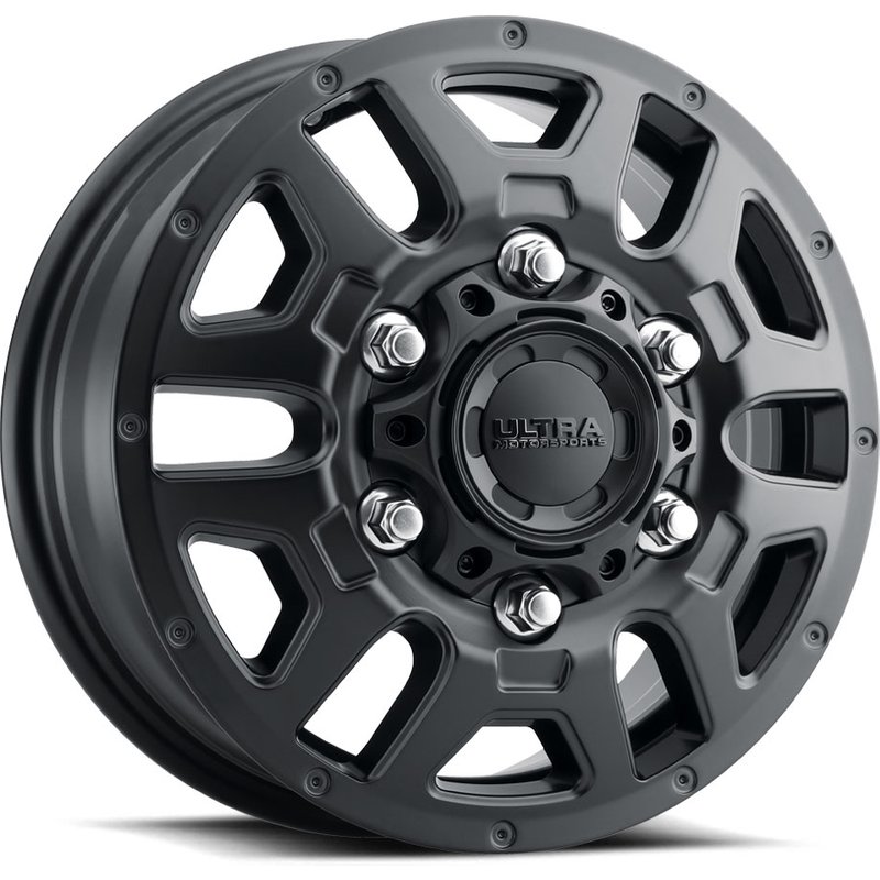 Roues Ultra 003SB AWD Transit Noires - 16x6 - Motif de 6x180 — Roues et jantes